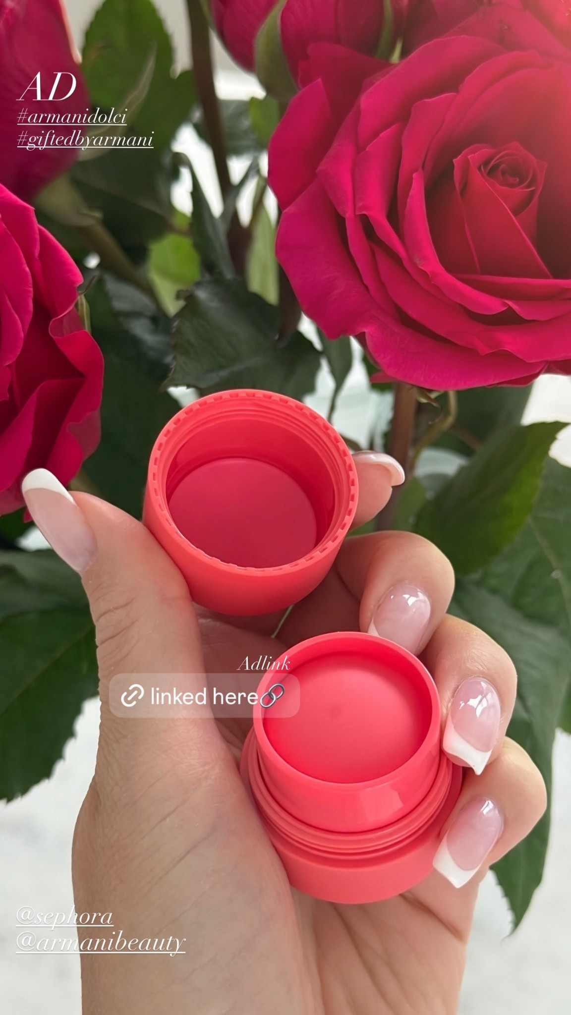 AD @sephora  @armanibeauty  #armanidolci
#giftedbyarmani Can be used for both lips and as blush! Looks like a macaron 😍💕

#LTKselfcare #LTKBeauty