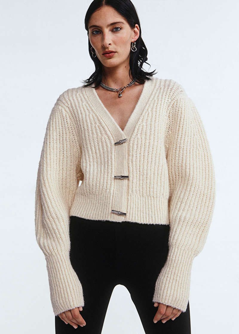 Metal-Closure Cardigan | & Other Stories US