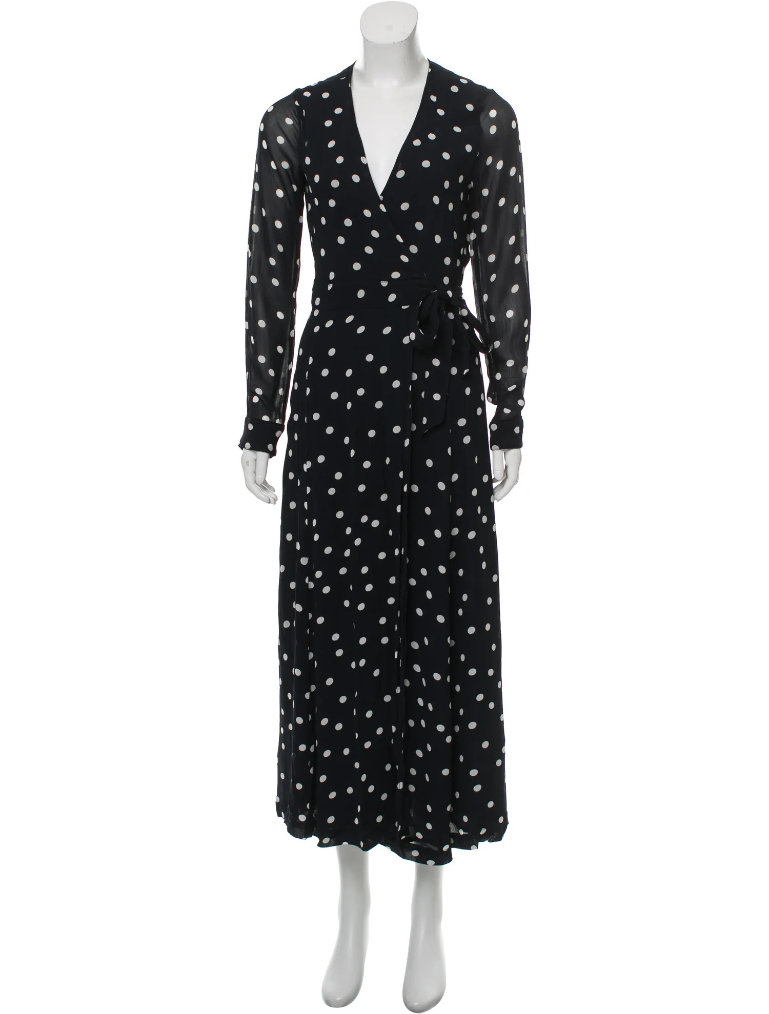 Polka Dot Wrap Dress | The RealReal