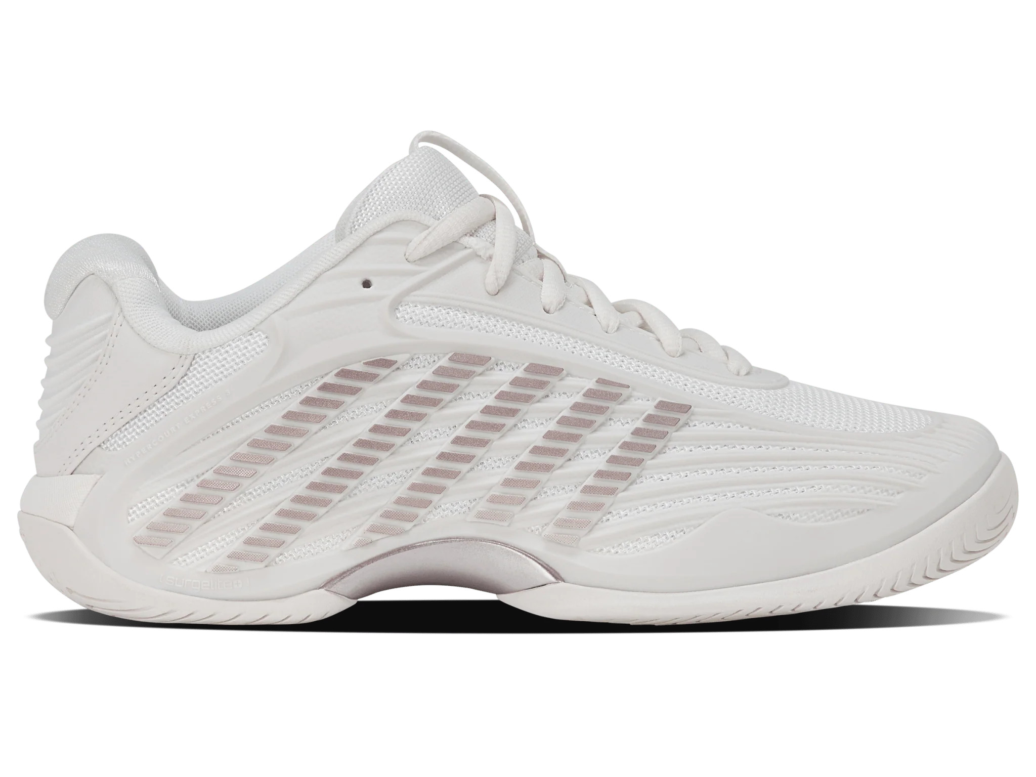 94603-118-M | HYPERCOURT EXPRESS 3 | BLANC DE BLANC/ROSE GOLD - K-Swiss US FOOTWEAR | K-Swiss Shoes