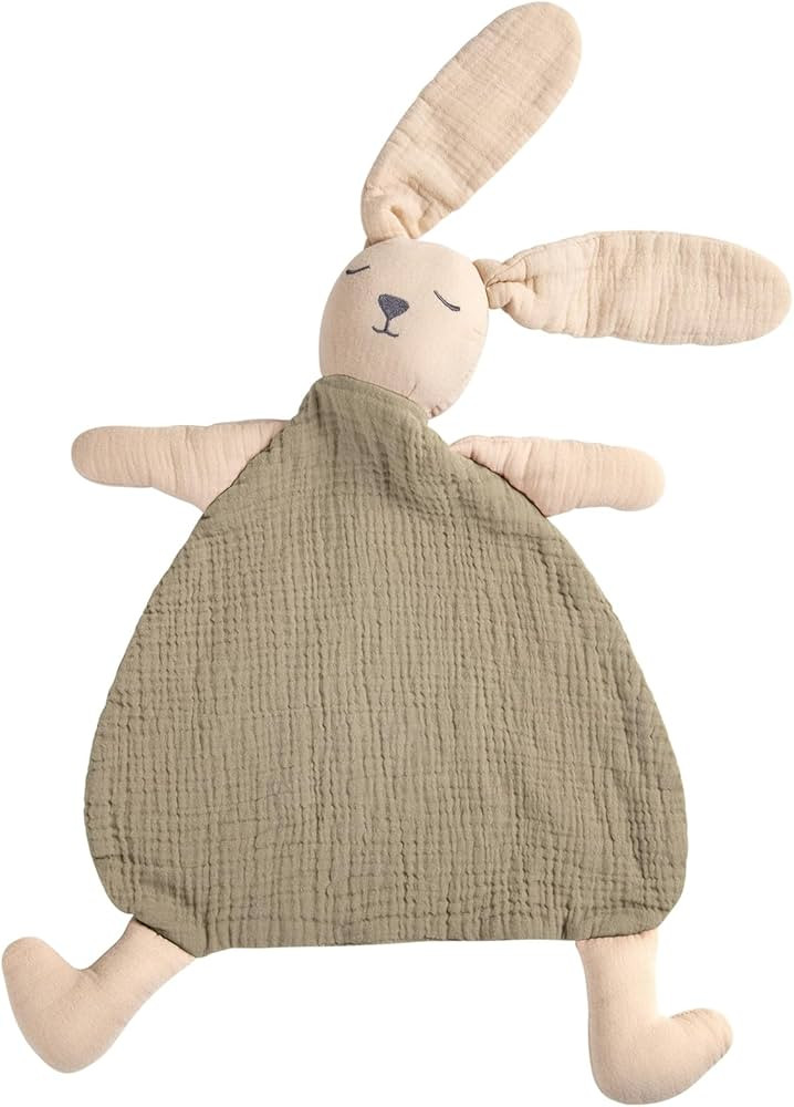 lulumoon Security Blanket: Muslin Lovey for Babies Travel & Daycare - Skin-Friendly Snuggle Compa... | Amazon (CA)