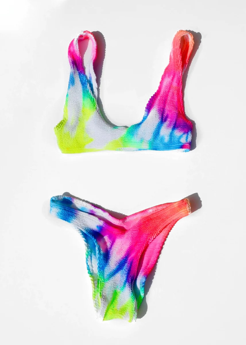 Tank Bikini / Neon Rainbow | MYRRHE