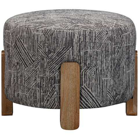 Jasper Exquisite Zebra Accent Ottoman | Lamps Plus