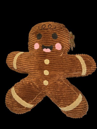 New!  Christmas Gingerbread Man Pillow 20". Corduroy￼! A Holiday Must Have!  | eBay | eBay US