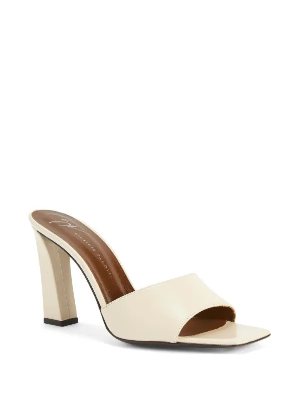 Giuseppe Zanotti 90mm Talia Sandals | Neutrals | FARFETCH UK | Farfetch Global