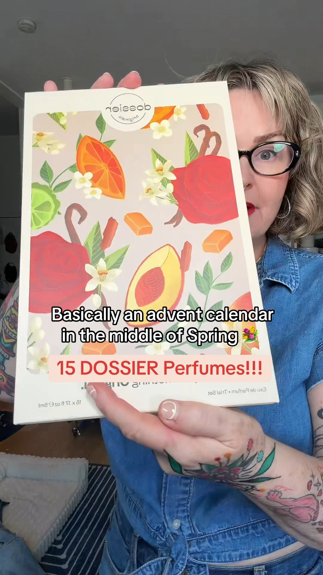 THIS IS YOUR SIGN TO TRY NOT 1, BUT 15 PERFUMES OF DOSSIER💐Dive into a dreamland of Dossier Originals. This exclusive trial set includes 15 fan-favorite fragrances to help you find your new signature scent. GUESS MY SPRING AND SUMMER SCENTS ARE READY!👀‼️

#LTKFestival #LTKselfcare #LTKSaleAlert