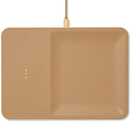 Courant Catch:3 Classics - Italian Leather Wireless Charging Station & Valet Tray - Qi-Certified ... | Amazon (US)