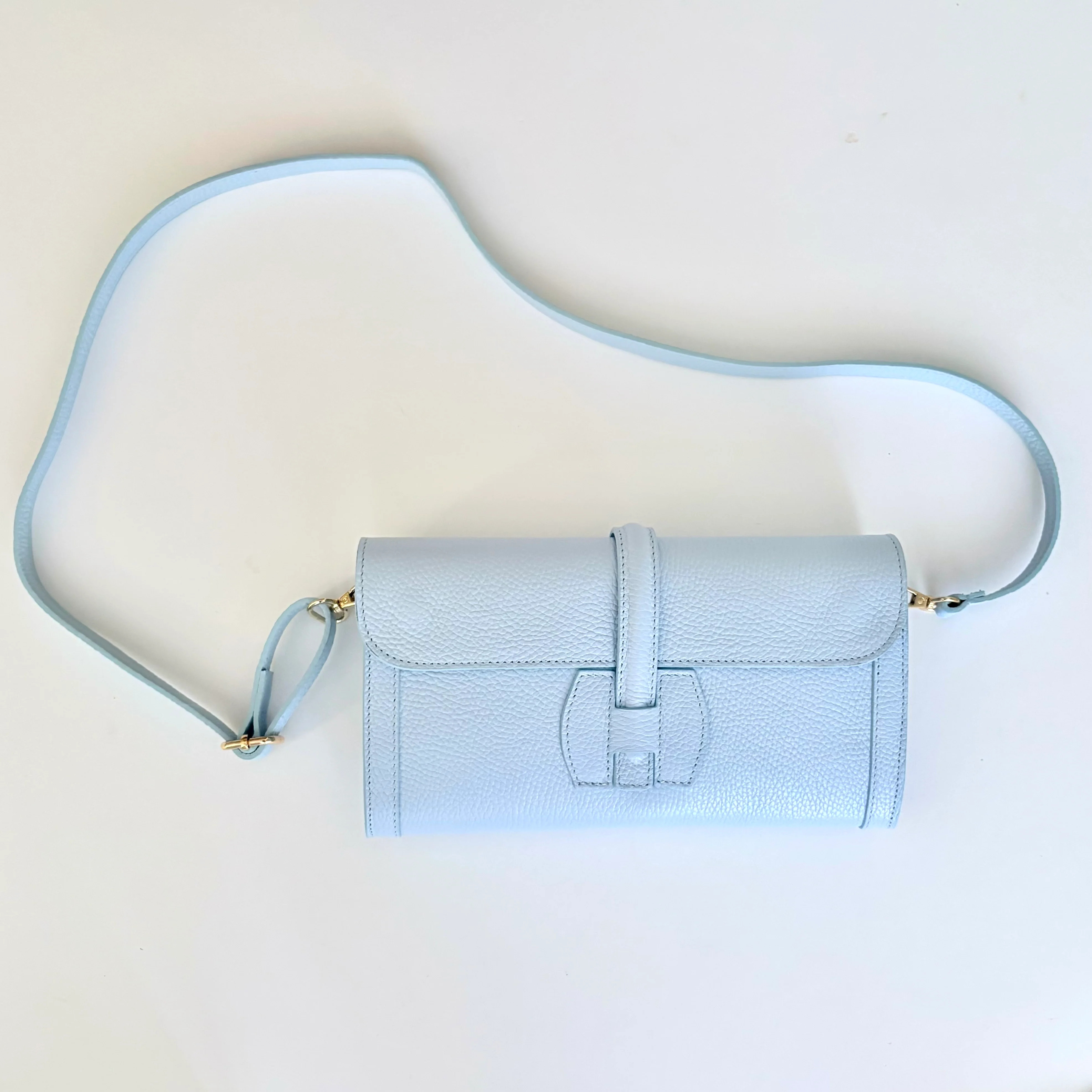 Monet Leather Clutch | Colores Collective