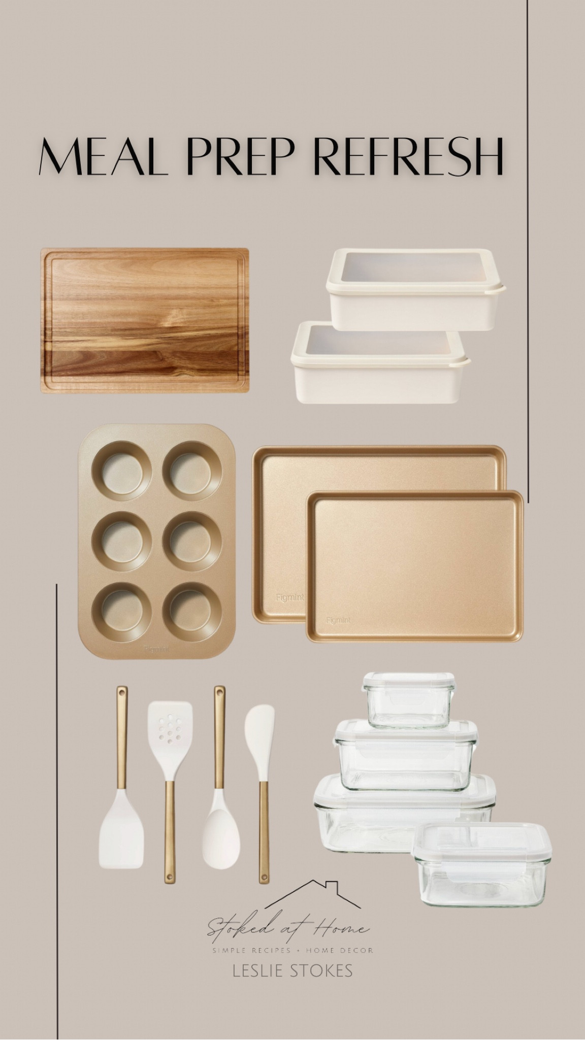 Meal prep refresh- stocking my kitchen with some new items! 