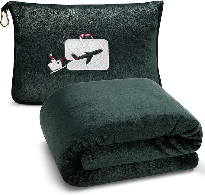 EverSnug Limited Edition Travel Blanket and Pillow - Ultra-Soft, Compact & Lightweight, 65x40 Inc... | Amazon (US)