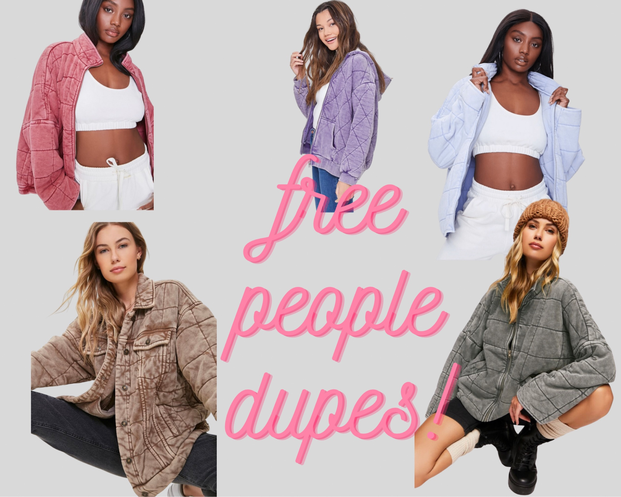 Free People Dupes! 

#LTKstyletip #LTKsalealert #LTKunder50