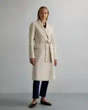 100% Mongolian Cashmere Double-Faced Wrap Coat | Quince