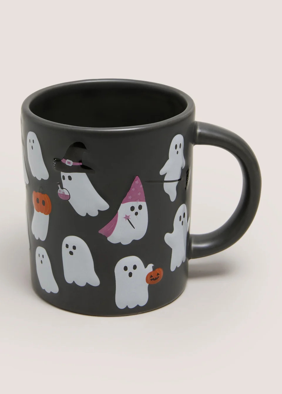 Grey Halloween Ghosts Mug | Matalan (UK)