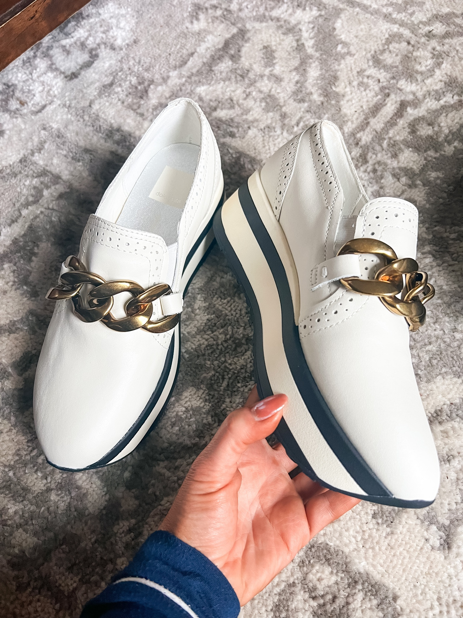 Suuuuuper fun new sneakers for spring!

Loafer? Platform? Brogue? Whatever you call it, JHENEE is a statement shoe designed to get noticed. I can't wait to pair this eclectic, eye-catching style with my favorite denim and shirt dresses this season.
Leather Upper , 2 inch platform. Comes in several colors & textures .
Love the retro vibe.

#LTKSeasonal #LTKFind #LTKshoecrush