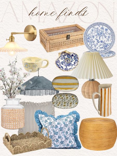 Cute amazon home decor finds that are cottage vibes! Love the blue and mustard yellow combo! #Founditonamazon #amazonhome #inspire #interiordesign

#LTKHome #LTKStyleTip #LTKFindsUnder100