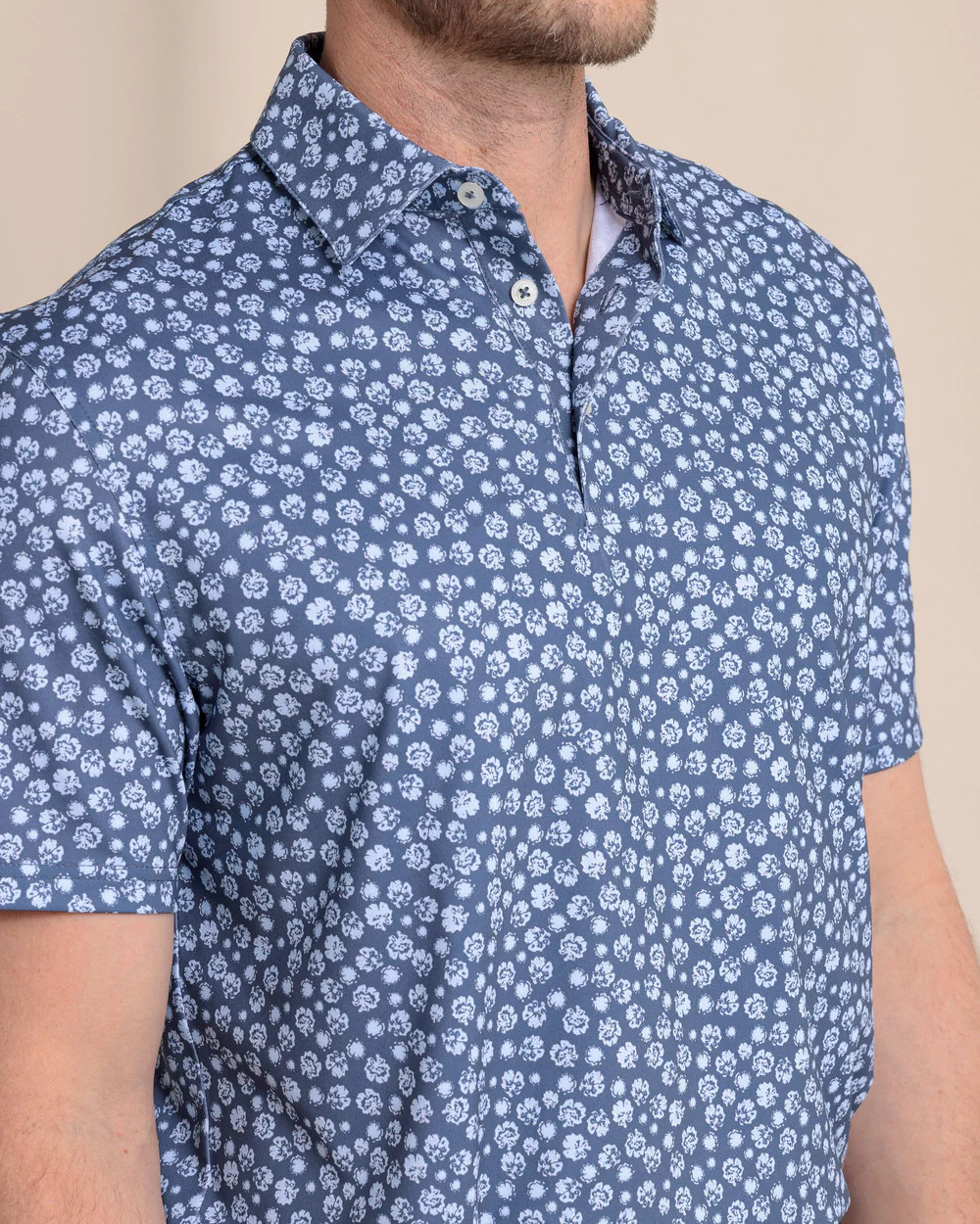Driver Blossom Bliss Printed Polo | Southern Tide