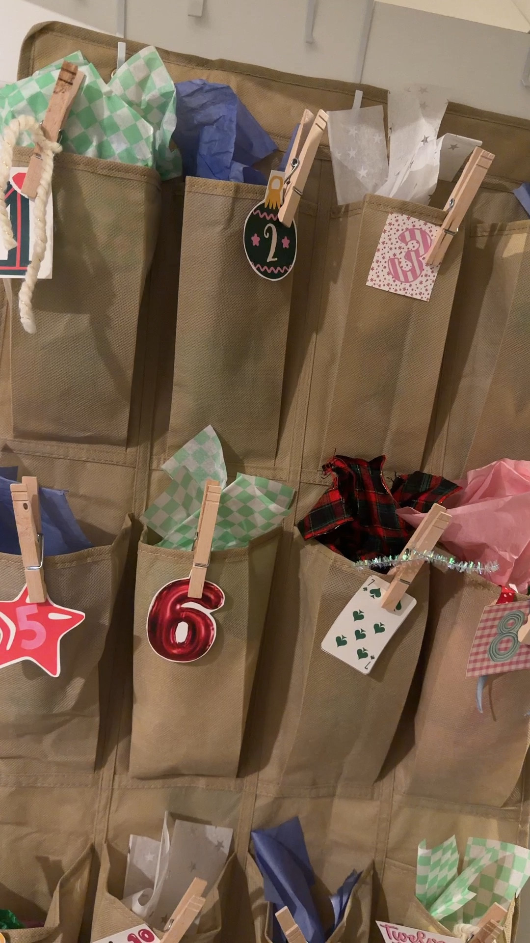 Made up our little advent calendars!  I need to remember to actually add names for next year! 
#adventcalendar #diyadventcalendar #diyadvent #suprises 

#LTKGiftGuide #LTKHoliday #LTKdayinmylife