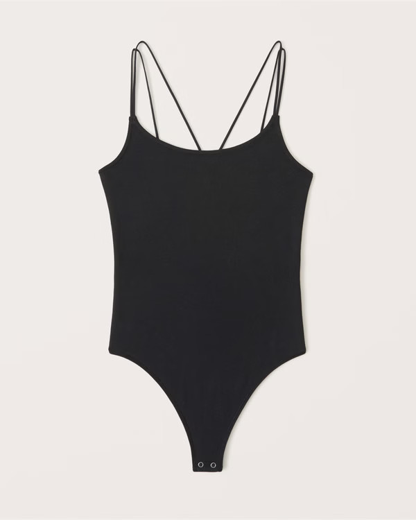 Strappy-Back Cami Bodysuit | Abercrombie & Fitch (US)
