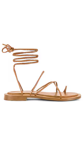 Lilac Sandal in Brown Leather | Revolve Clothing (Global)