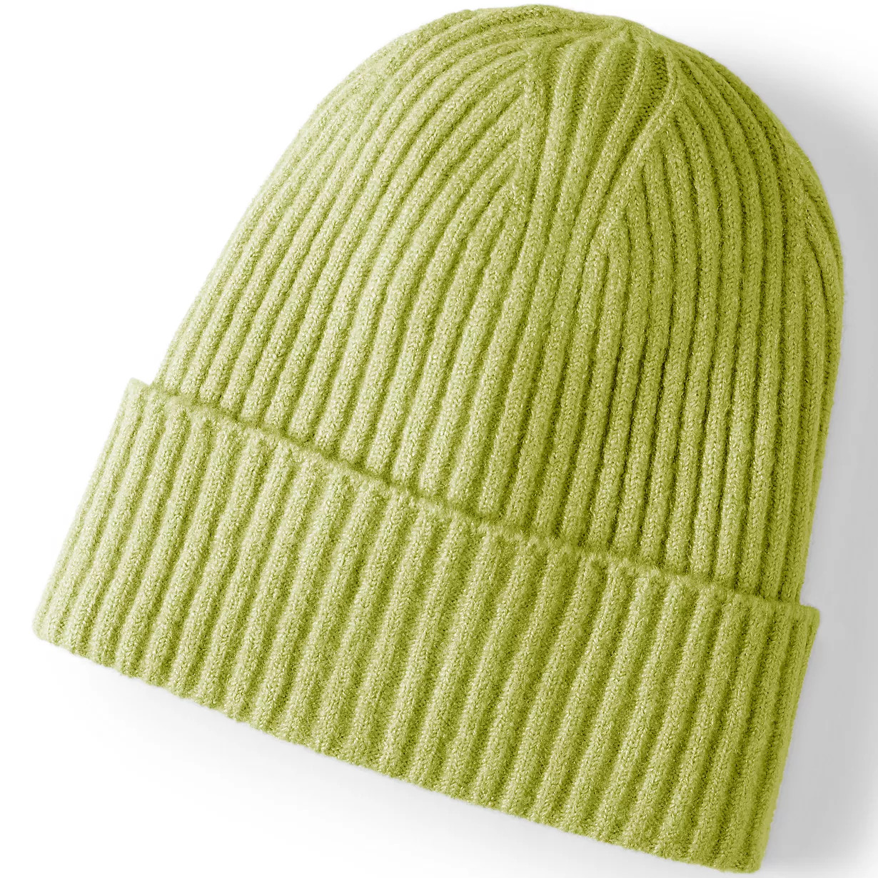 CashTouch Slouchy Winter Beanie - Lands' End - Red - S-M | Lands' End (US)