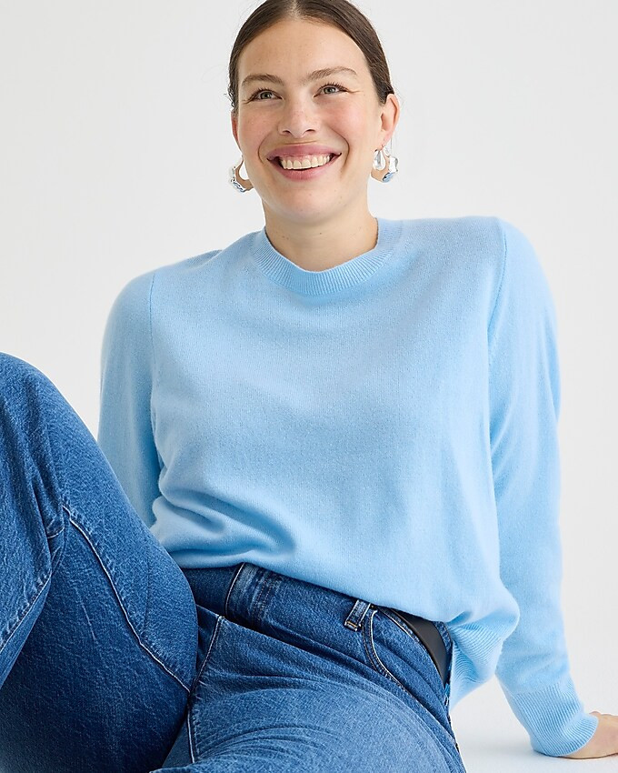 Cashmere classic-fit crewneck sweater | J. Crew US