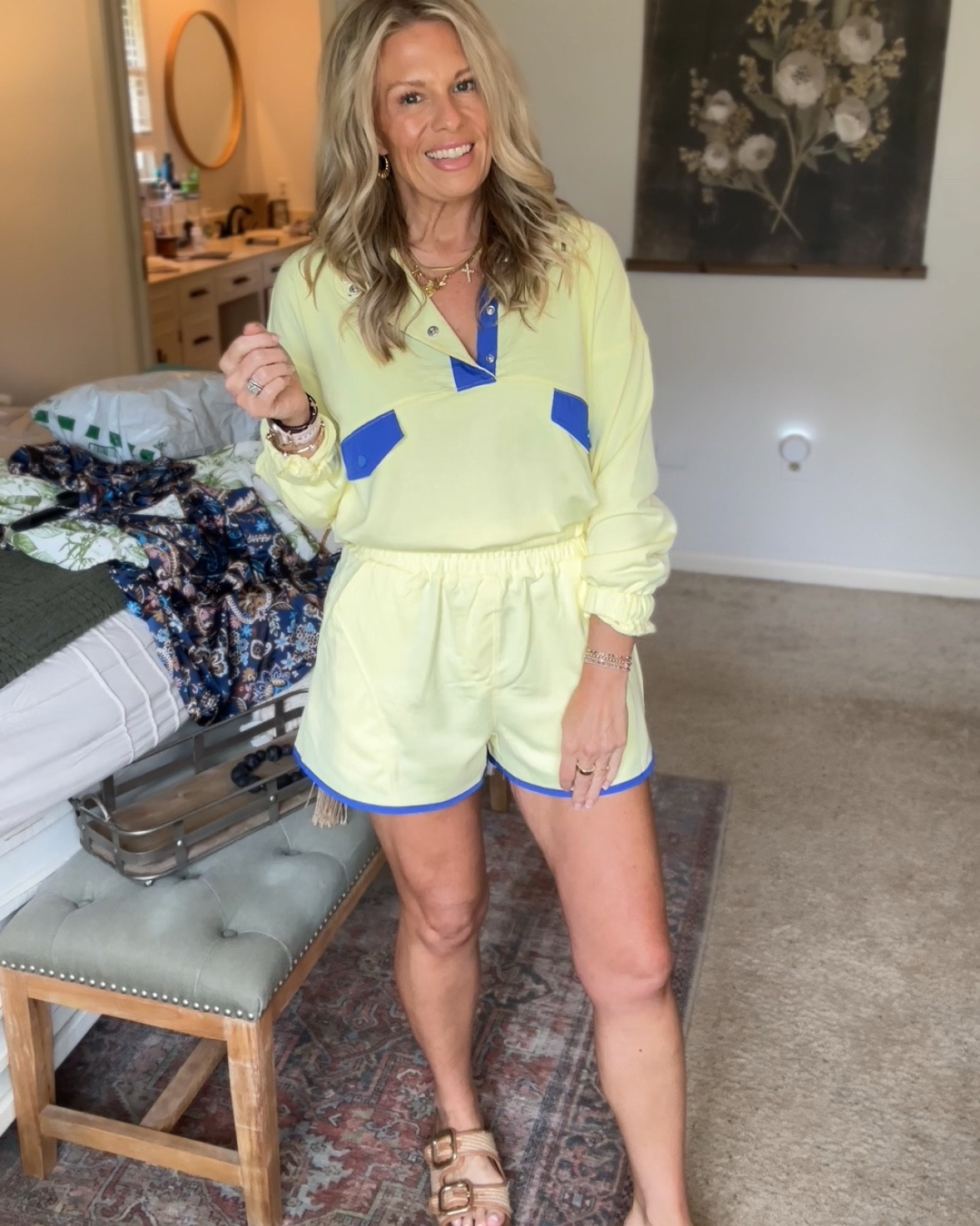 The cutest sets! Love the yellow but the green is so good too 🫶🏻

#LTKOver40 #LTKSeasonal #LTKStyleTip