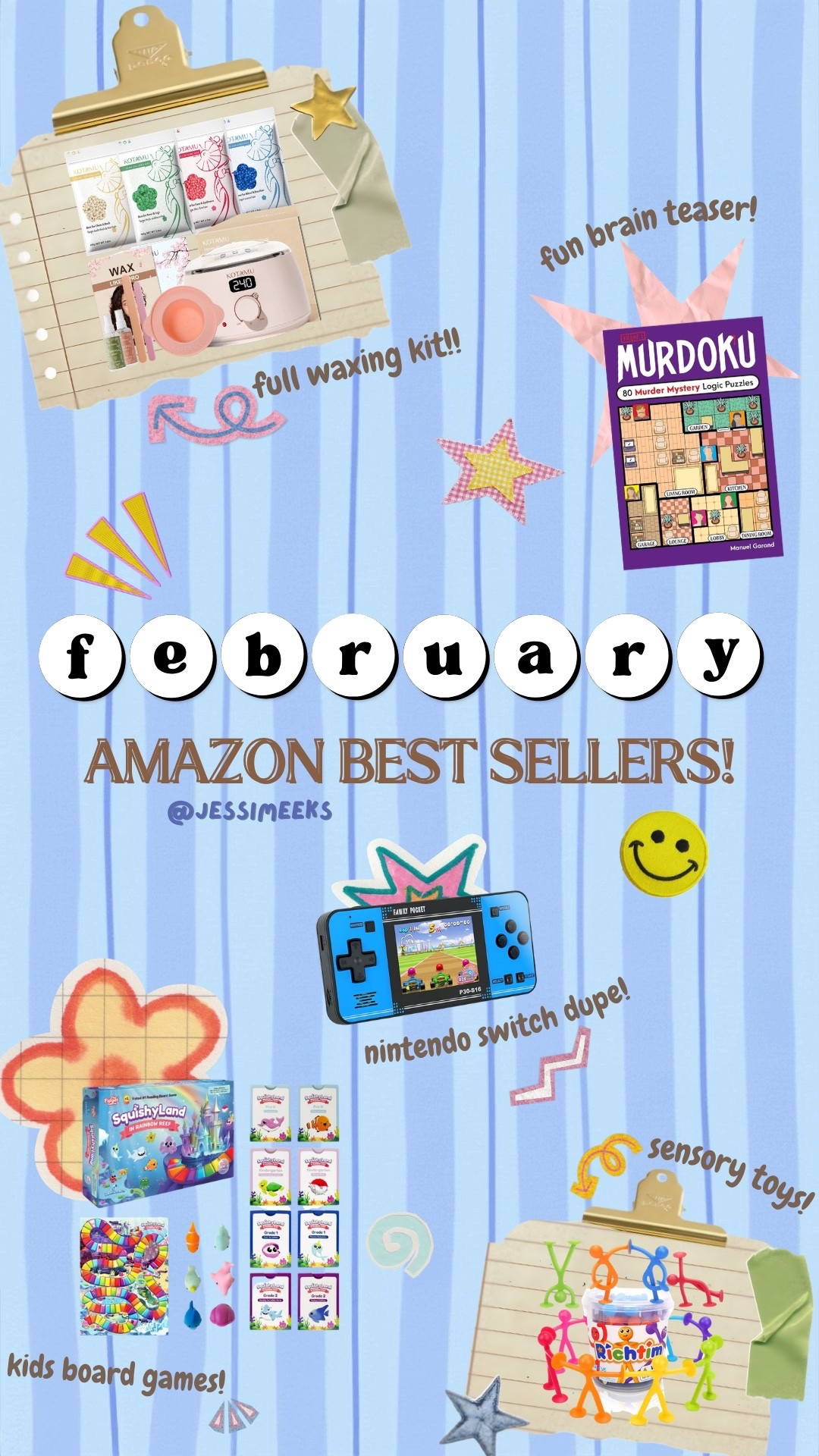 feb best sellers from Amazon!! ✨

#LTKBeauty #LTKKids #LTKSaleAlert