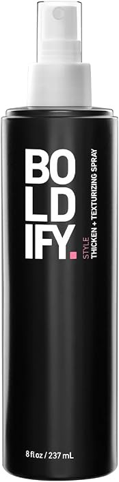 Boldify Hair Thickening Spray - Volume Booster - Stylist-Recommended Texture Spray for Hair Women... | Amazon (US)