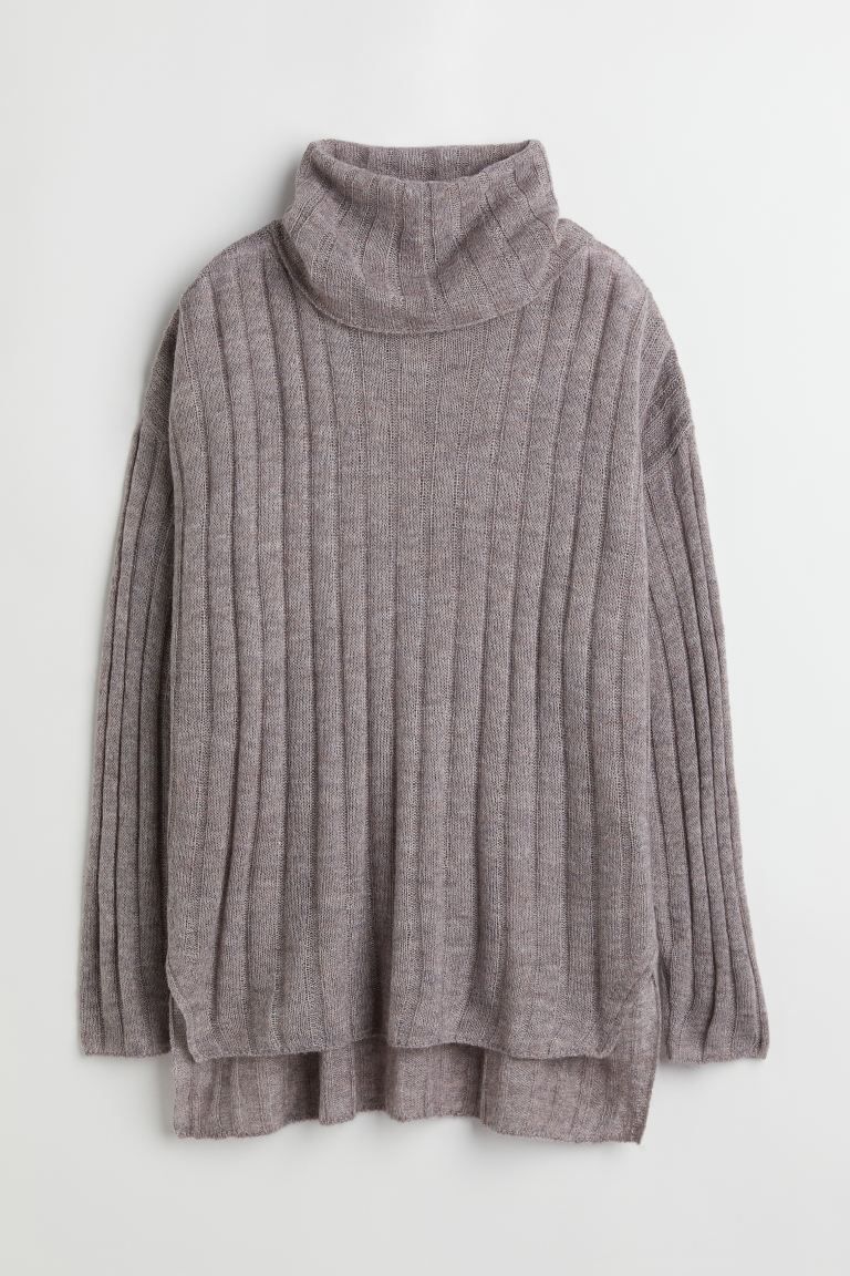 Rib-knit Wool-blend Sweater | H&M (US + CA)