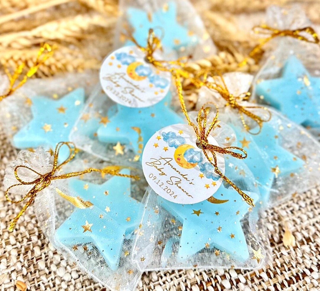 Mini Stars Soap Favors Baby Shower Twinkle Little, Boy Girl Gold Gender Reveal Thank You Gift Ide... | Etsy (US)