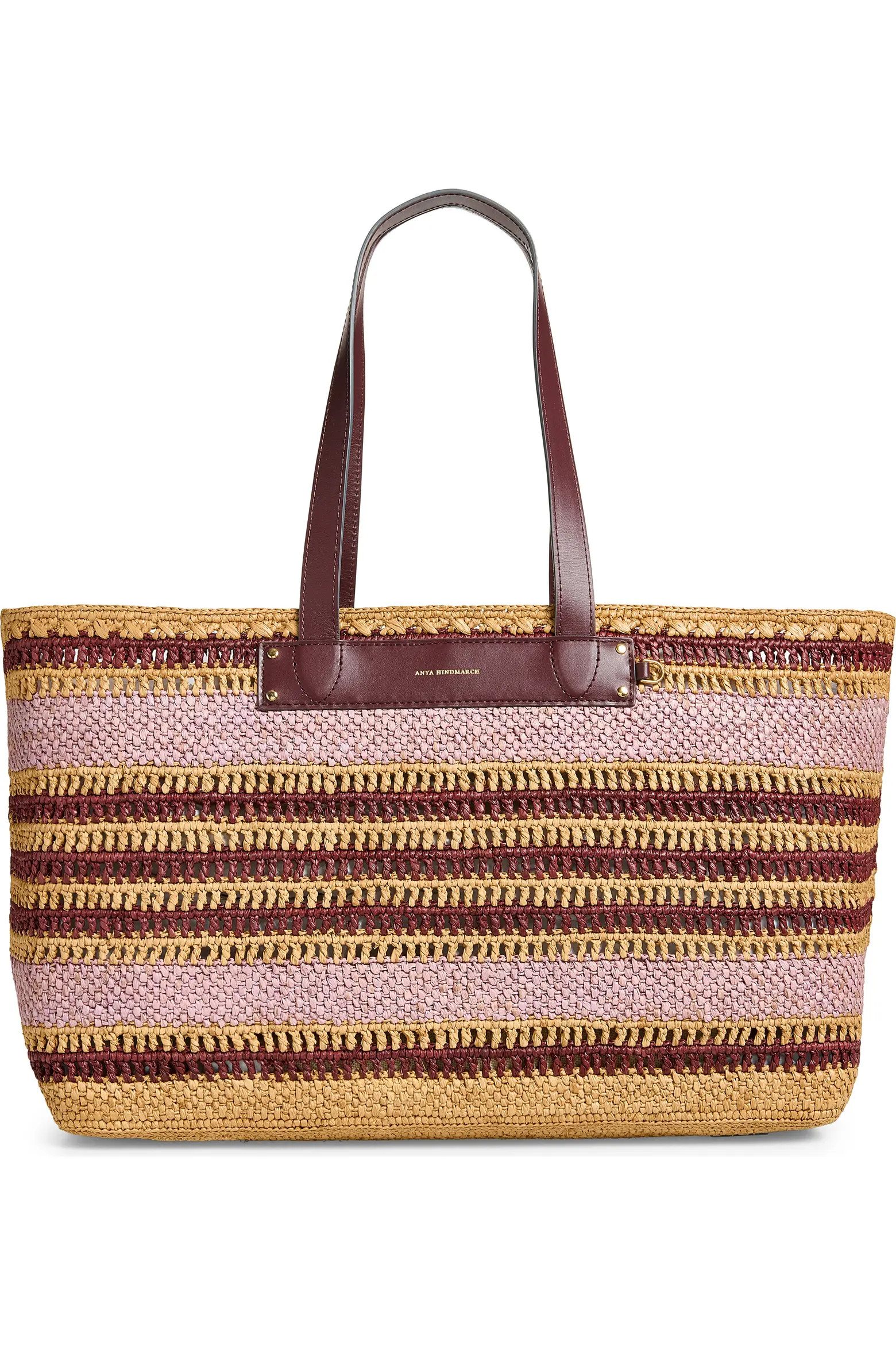 Stripe Raffia East/West Tote (Women) | Nordstrom | Nordstrom