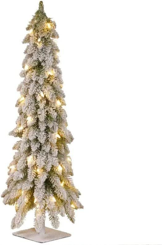 MYBAQ Christmas Tree Home Decoration- Snowy Downswept Forestree Artificial Christmas Tree (3 ft. ... | Amazon (US)