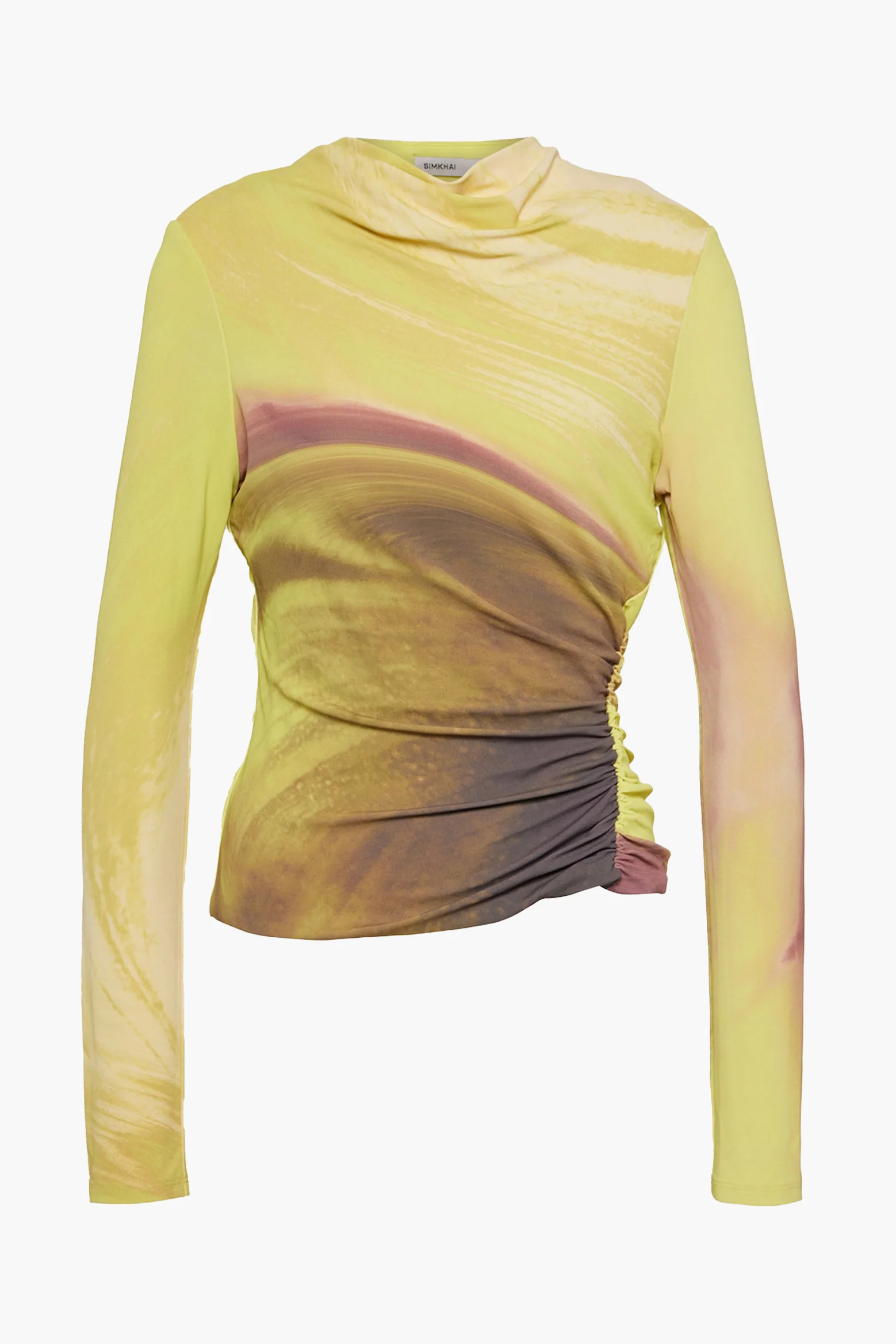 shane l/s ruched top | The New Trend (Australia & New Zealand)