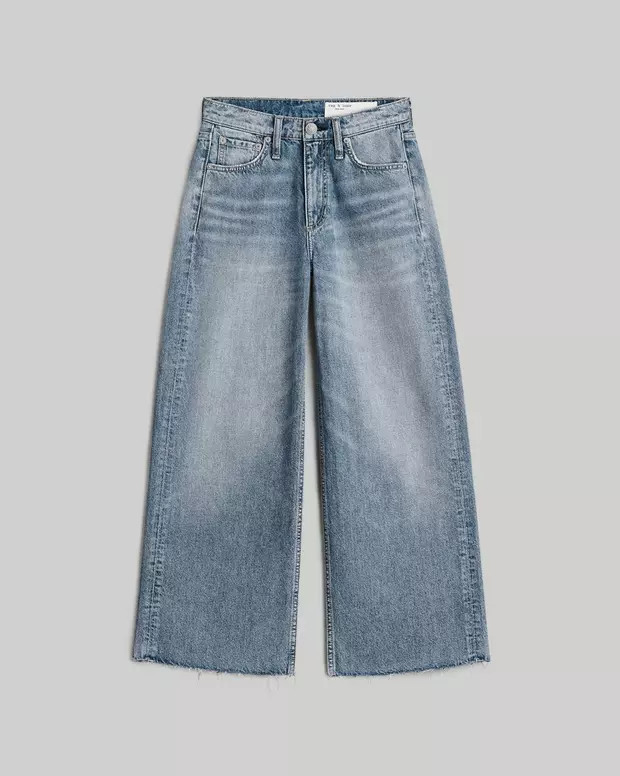 Buy Andi High-Rise Wide Leg - Quinn for USD 255.00 | rag & bone | rag + bone