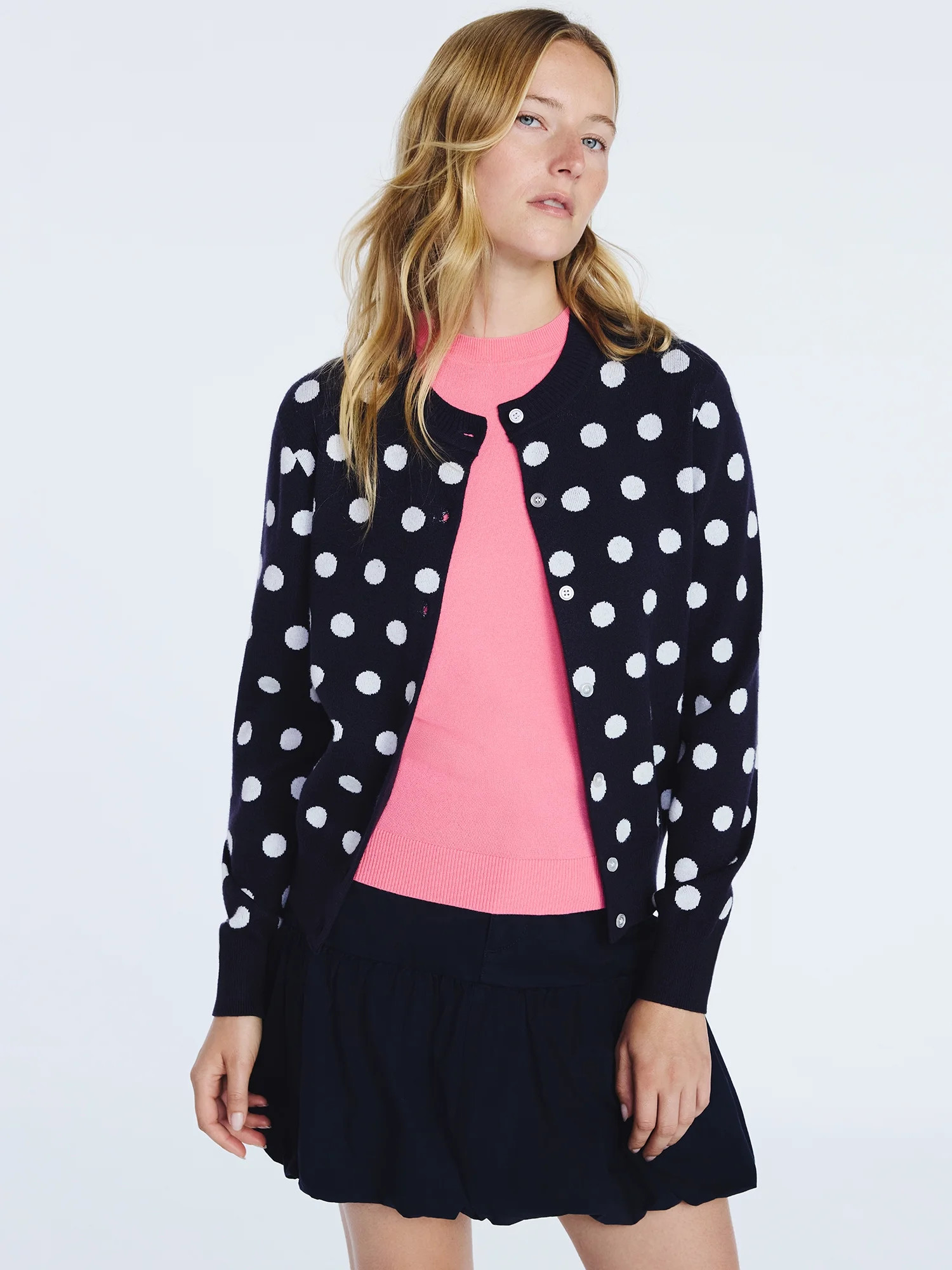 Free Assembly Women's and Women's Plus Cozy Yarn Cardigan Sweater with Long Sleeves, Lightweight,... | Walmart (US)