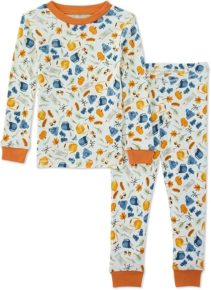 Burt's Bees Baby Baby Boys' Pajamas, Tee and Pant 2-Piece Pj Set, 100% Organic Cotton | Amazon (US)