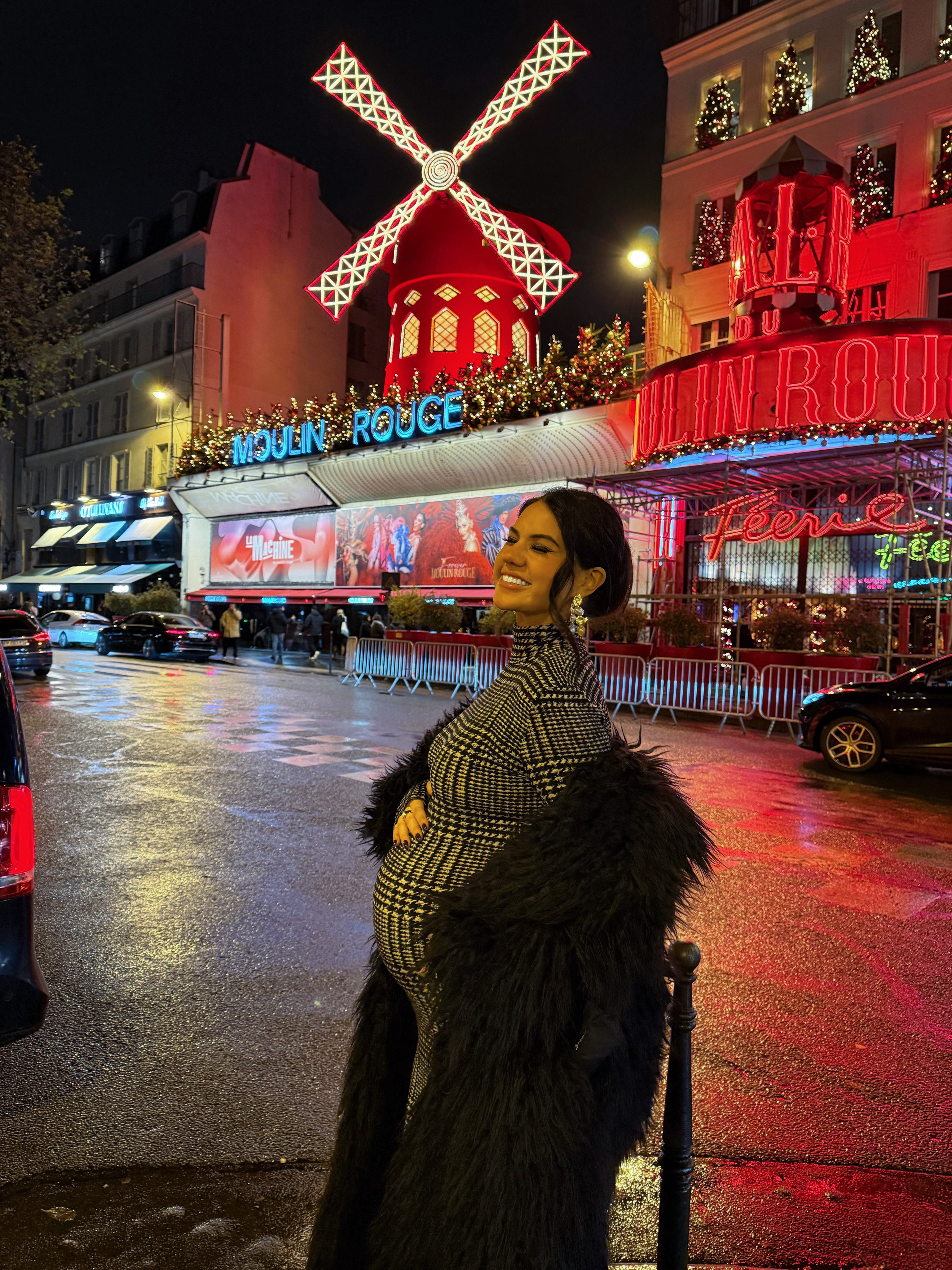 Bump friendly winter maternity dress // in Paris 🇫🇷 

bump friendly, maternity, maternity dress, bump friendly fashion, plaid dress, neutral dress, travel outfit ideas, fur coat, fur jacket, Caleigh Hardy 

 #LTKHoliday #LTKSeasonal #LTKFindsUnder100