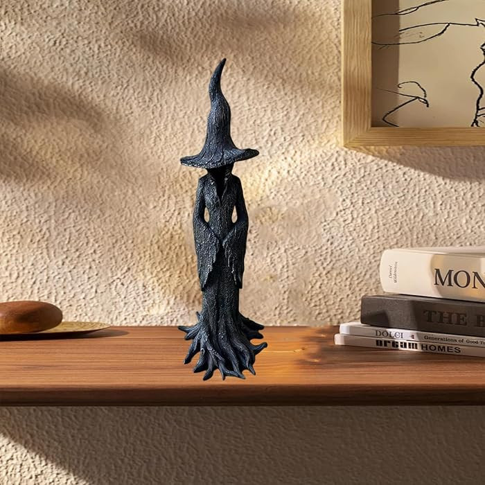 Resin Tabletop Gothic Decor Witch Statue, Retro/Modern Style Decor, Bookshelf/Desktop Decoration ... | Amazon (US)