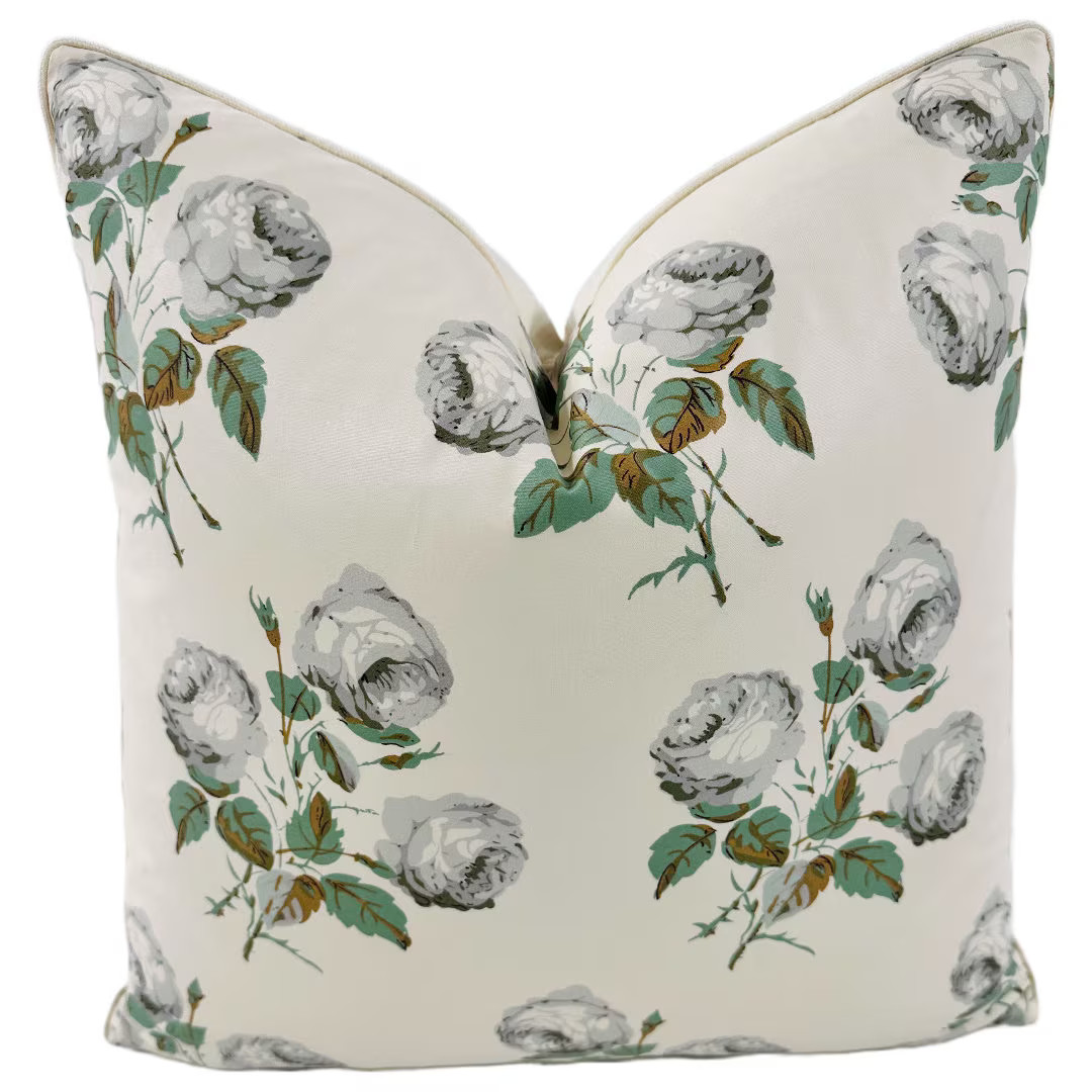 Cowtan & Tout Bowood Union Pillow Cover// MADE TO ORDER// Designer Fabric Handcrafted Decorative ... | Etsy (US)