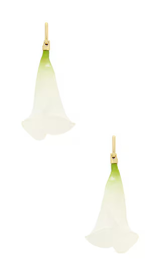 Cult Gaia Calista Earring in White. | Revolve Clothing (Global)