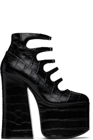 Black Kiki Heels | SSENSE