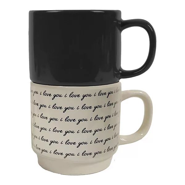 New View Gifts & Accessories I Love You 2-Piece Mug Set | Kohl's