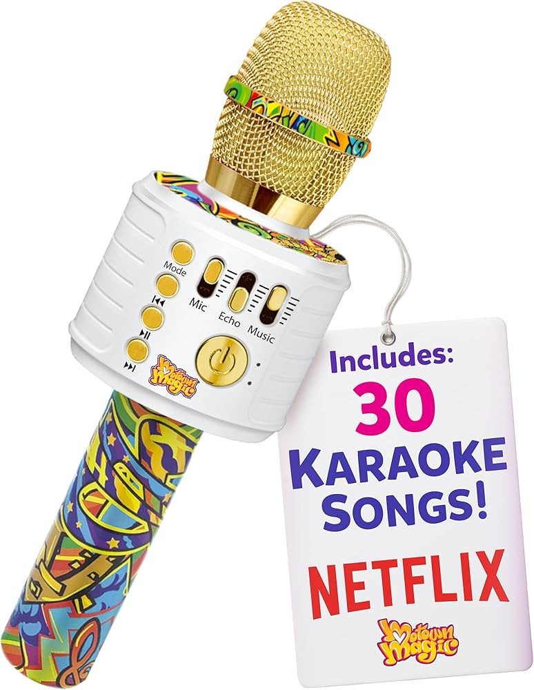 Move2Play, Kids Karaoke Microphone | Includes Bluetooth & Pre-Loaded Songs | Birthday Girls Prese... | Amazon (US)