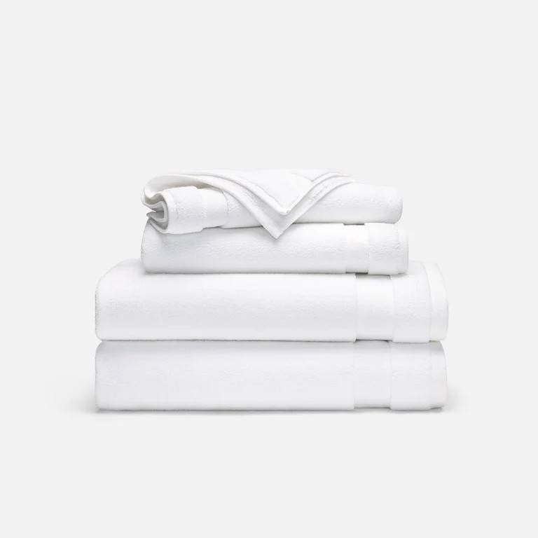 Super-Plush Turkish Cotton Bath Towel Bundle | Brooklinen