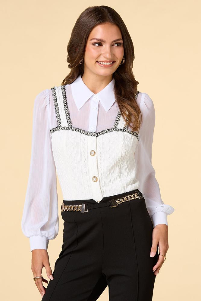 cafe au lait top | Versona