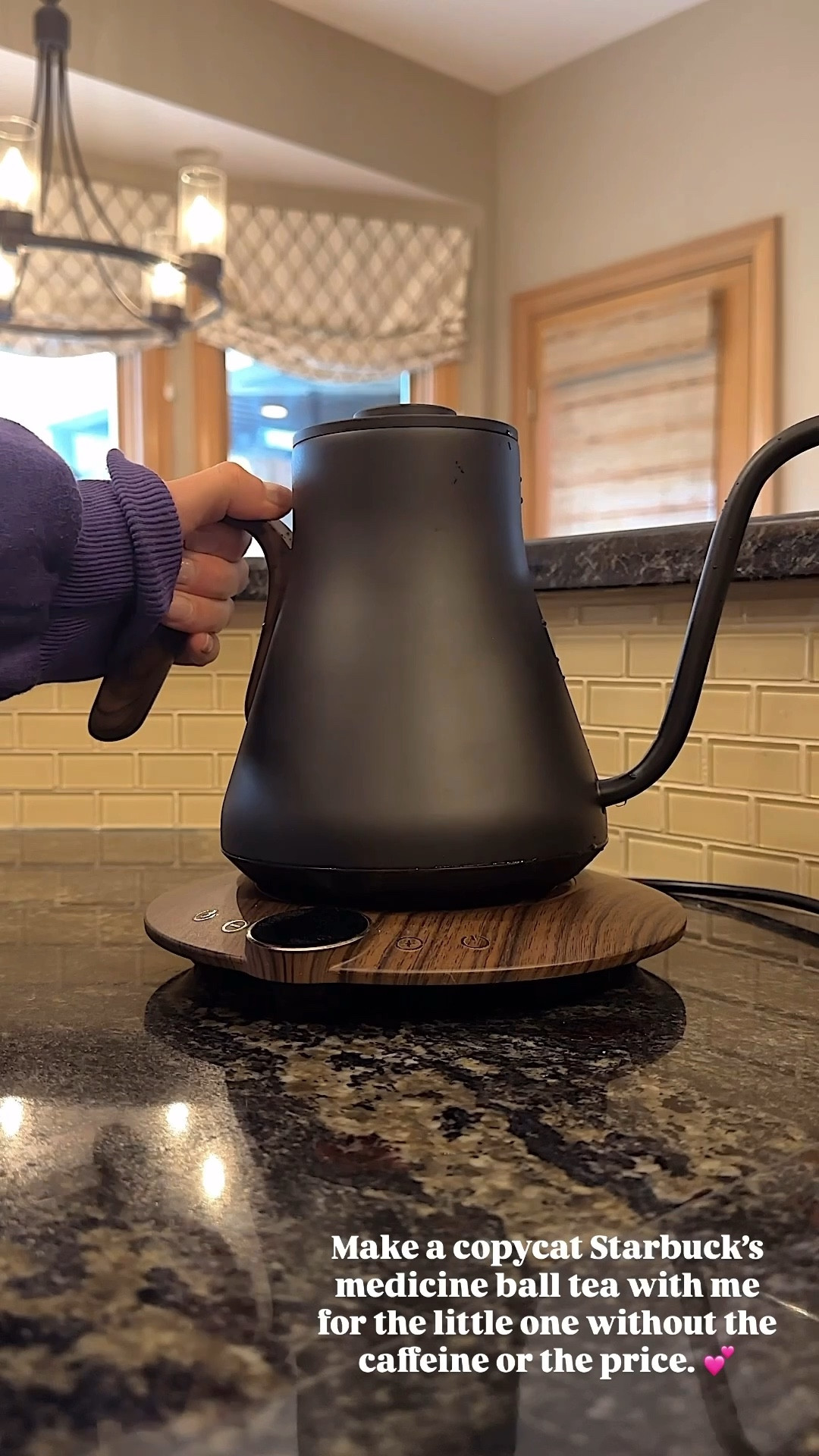 Starbucks copycat medicine ball tea!

1 or 2 tea bags of spearmint tea (or honey citrus mint tea)


Lemon juice
Honey

#LTKOver40 #LTKmomlife #LTKselfcare