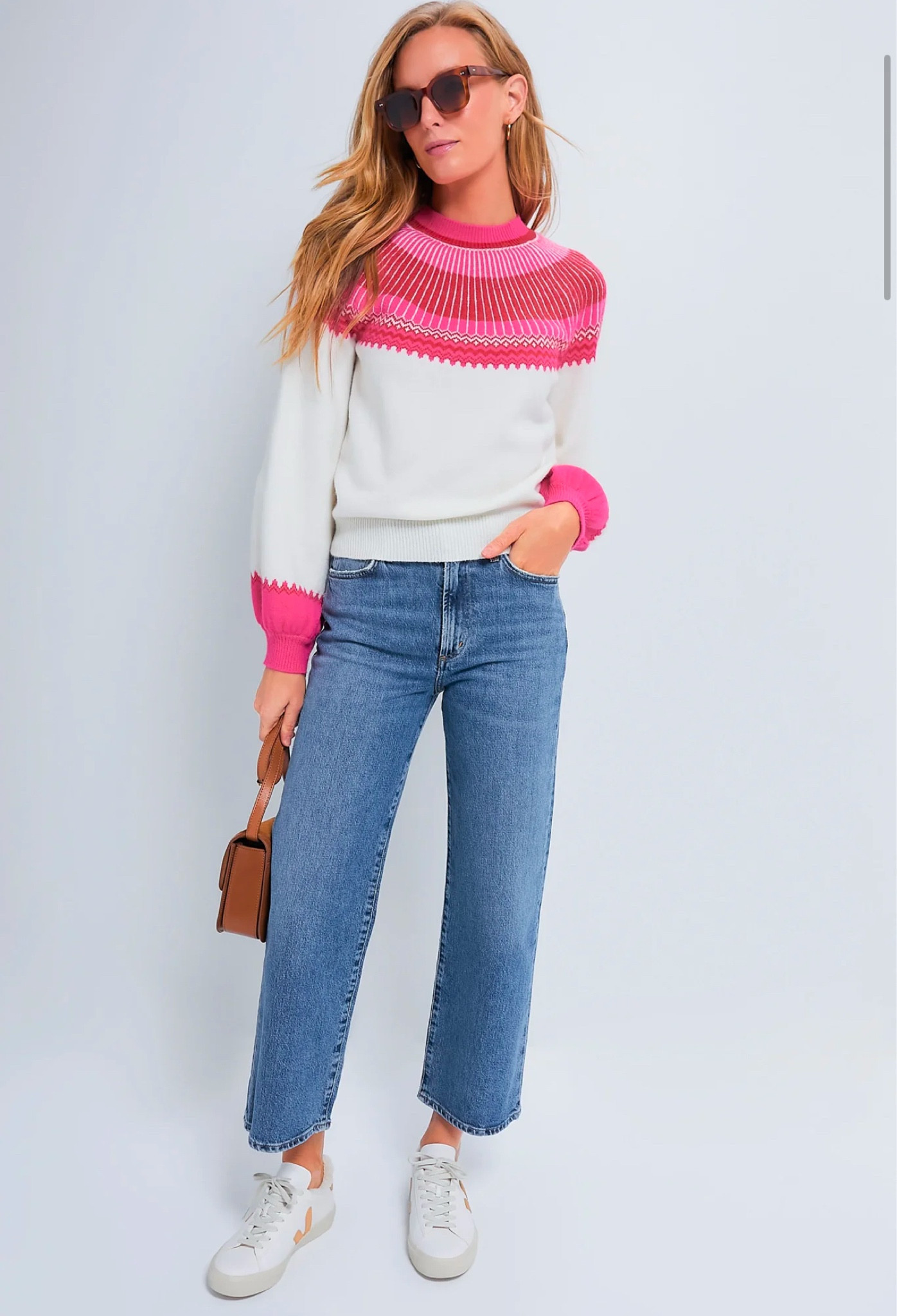 VALENTINE’S DAY OUTFIT INSPO | Loving this fun pink sweater for spring and Valentine’s Day! Great for everyday wear or dressed up for a date night. For a date night, I’d pair this with dark wash jeans, gold accessories, and a chocolate boot. 

#LTKItBag #LTKShoeCrush #LTKSeasonal