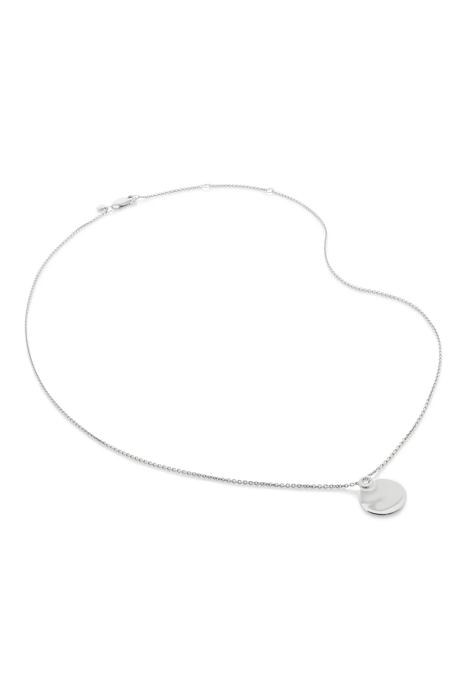 Lab Created Diamond Engravable Pendant Necklace (Women) | Nordstrom | Nordstrom