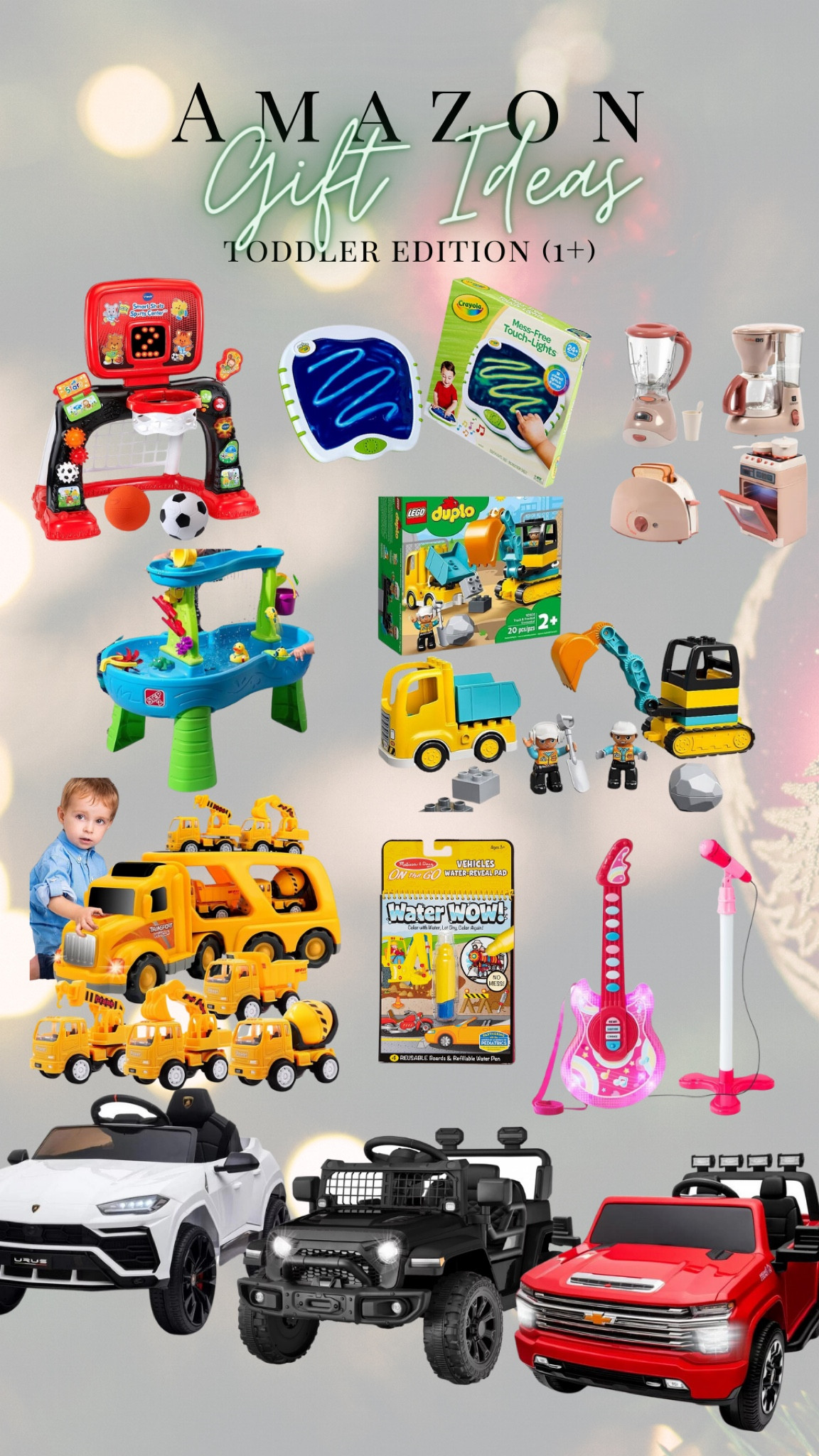 Last Minute Toddler Gift Ideas (1+) 




#ToddlerGiftsIdeas #LittleKidGifts
#Toys #LastMinuteGifts #ToddlerChristmas #TopGiftsForToddlers 

#LTKkids #LTKHoliday #LTKGiftGuide #LTKbaby