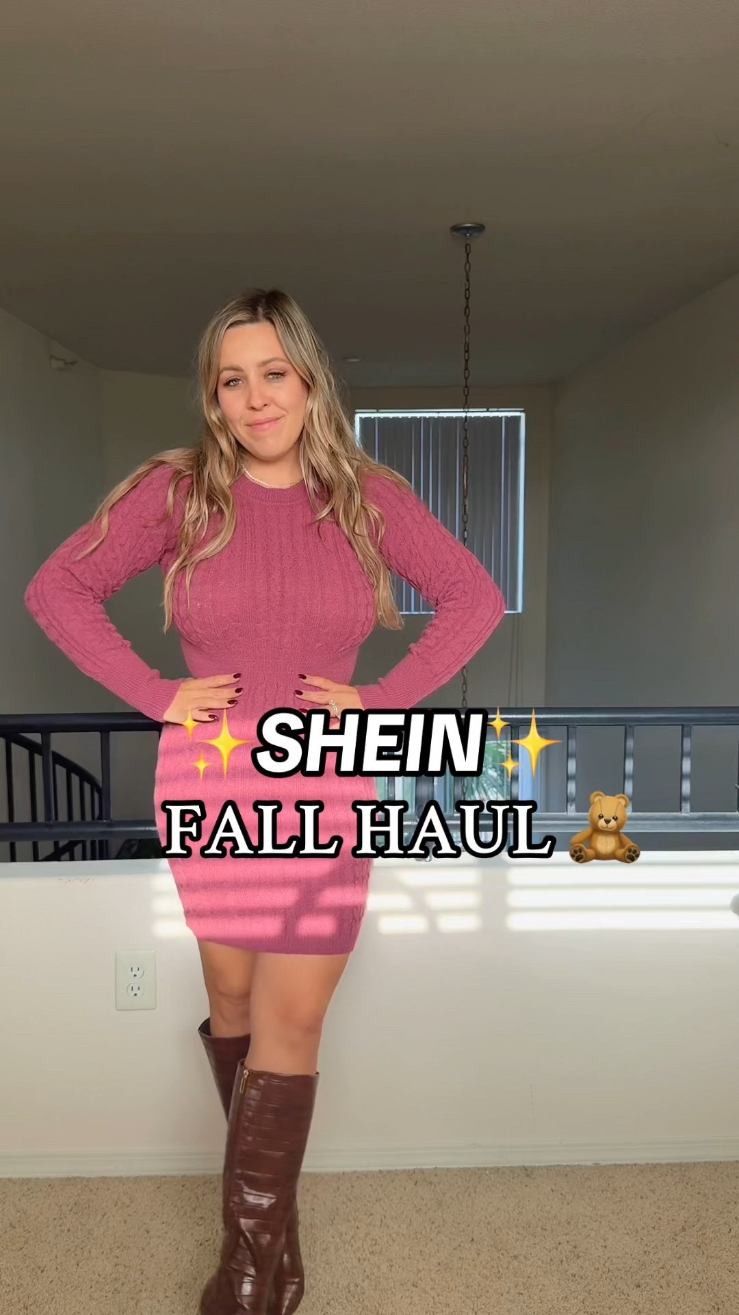 SHEIN FALL HAUL
Code: 25PSbacktobrittany606

Fall dresses, sweater outfits, for trim sweater, fall dresses, Fuller busted fashion Brown corduroy pants

Bow slippers
Bow pajamas 

#LTKSeasonal #LTKStyleTip #LTKFindsUnder50
